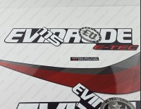 Evinrude 115HP E-tec V4 2015 Blue Cowl Outboard Decal Kit